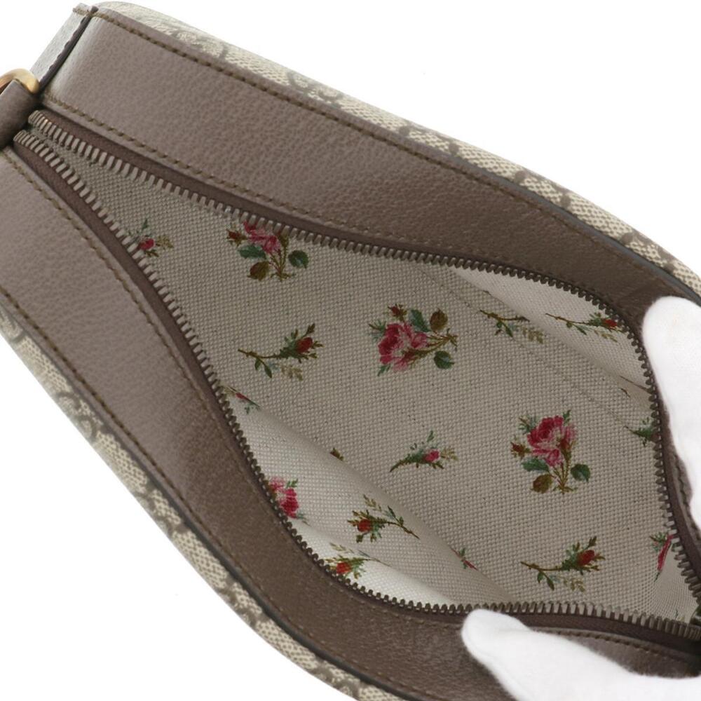 GUCCI GG Supreme Messenger Bag Shoulder Brown - Picture 6 of 6